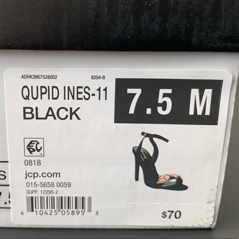 Quipid Rhinestone Embellished 4” Heels - Picture 7 of 11